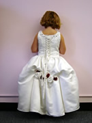 Custom Designed Gown - Back View
