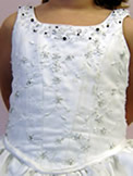 Custom Designed Gown - Front View Closeup